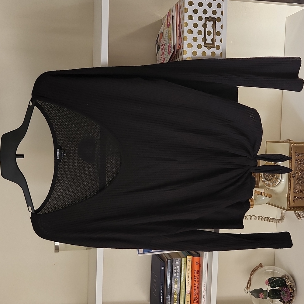 Express Front Tie Tops